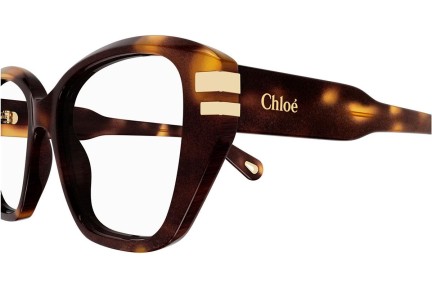 Okuliare Chloe CH0267O 002 Squared Havana