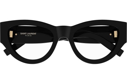 Okuliare Saint Laurent SLM94OPT 001 Cat Eye Čierne