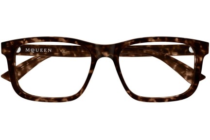 Okuliare Alexander McQueen AM0486O 007 Squared Havana