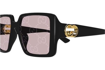 Slnečné okuliare Gucci GG1692S 006 Squared Čierne