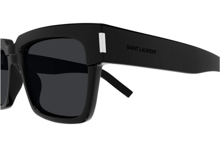 Slnečné okuliare Saint Laurent SL732VADIM 001 Squared Čierne