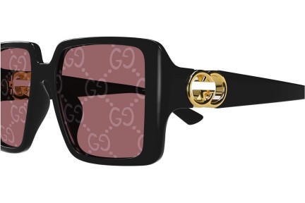 Slnečné okuliare Gucci GG1692S 006 Squared Čierne