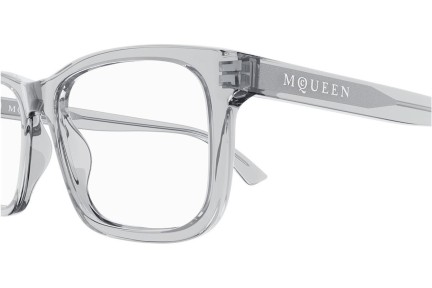 Okuliare Alexander McQueen AM0486O 009 Squared Sivé