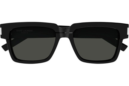 Slnečné okuliare Saint Laurent SL732VADIM 002 Squared Čierne