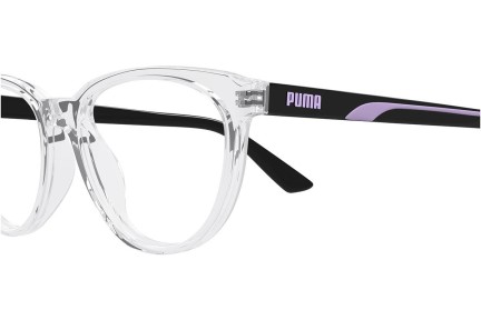 Okuliare Puma PJ0079O 003 Squared Priehľadné