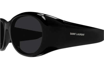 Slnečné okuliare Saint Laurent SL736 001 Oválne Čierne