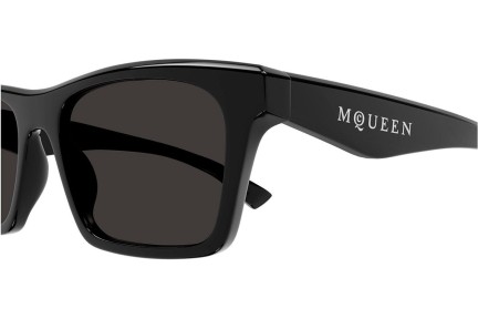 Slnečné okuliare Alexander McQueen AM0472S 001 Squared Čierne