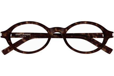 Okuliare Saint Laurent SL751JEANNEOPT 002 Oválne Havana