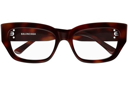 Okuliare Balenciaga BB0363O 002 Squared Havana