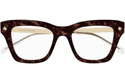 Okuliare Alexander McQueen AM0484O 006 Squared Havana