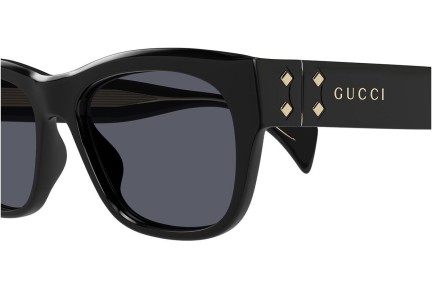 Slnečné okuliare Gucci GG1706S 001 Squared Čierne