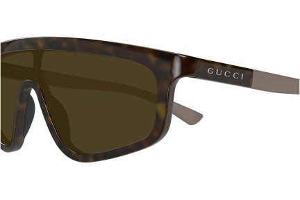 Slnečné okuliare Gucci GG1736S 002 Jednoliate | Shield Havana