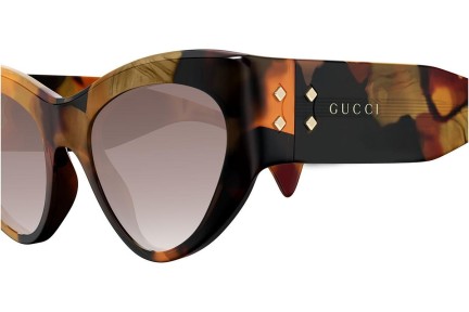 Slnečné okuliare Gucci GG1704S 002 Cat Eye Havana