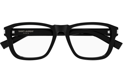 Okuliare Saint Laurent SL710OPT 001 Squared Čierne