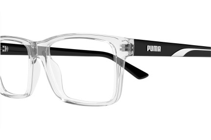 Okuliare Puma PU0471O 009 Squared Priehľadné