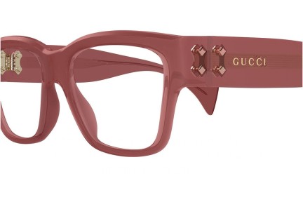 Okuliare Gucci GG1705O 003 Squared Ružové