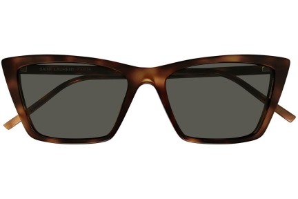 Slnečné okuliare Saint Laurent SL737MICATHIN 003 Cat Eye Havana