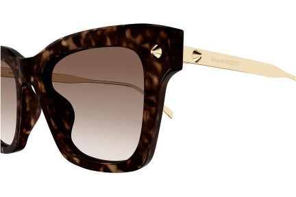 Slnečné okuliare Alexander McQueen AM0483S 002 Squared Havana