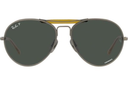 Slnečné okuliare Ray-Ban Chromance Collection RB8063 9208K8 Polarized Pilot Strieborné