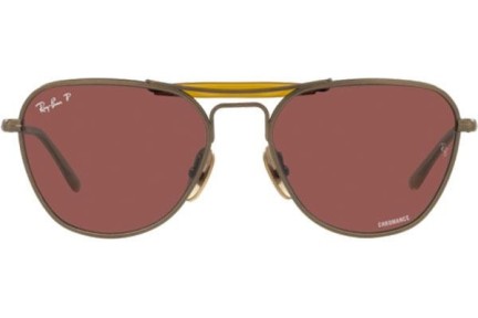 Slnečné okuliare Ray-Ban Chromance Collection RB8064 9207AL Polarized Špeciálne Hnedé