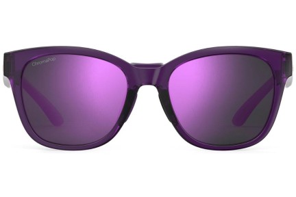 Slnečné okuliare Smith CAPER 141/DF Polarized Squared Fialové