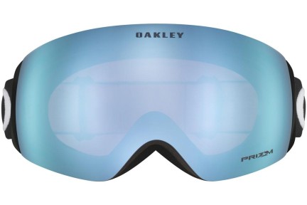 Lyžiarske okuliare Oakley Flight Deck M OO7064-41 PRIZM Jednoliate | Shield Čierne