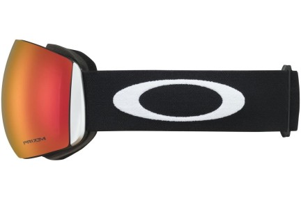 Lyžiarske okuliare Oakley Flight Deck L OO7050-33 PRIZM Jednoliate | Shield Čierne