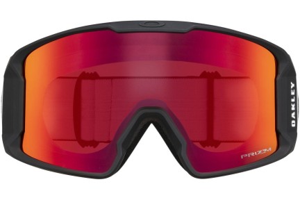 Lyžiarske okuliare Oakley Line Miner L OO7070-02 PRIZM Jednoliate | Shield Čierne