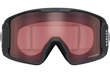 Lyžiarske okuliare Oakley Line Miner L OO7070-05 PRIZM Jednoliate | Shield Čierne