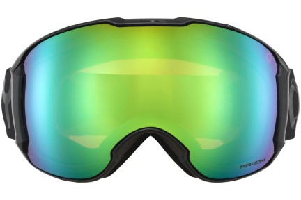 Lyžiarske okuliare Oakley Airbrake XL OO7071-03 PRIZM Jednoliate | Shield Čierne