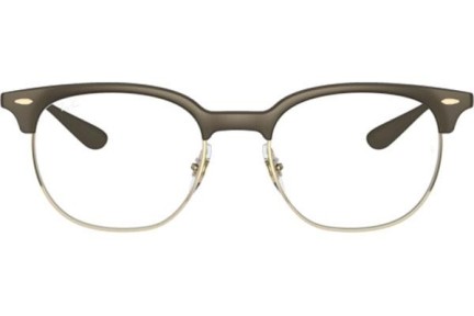 Okuliare Ray-Ban RX7186 8063 Browline Hnedé