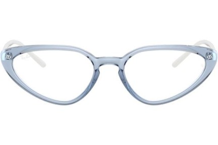 Okuliare Ray-Ban RX7188 8085 Cat Eye Modré