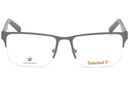 Okuliare Timberland TB1664 007 Obdĺžníkové Sivé