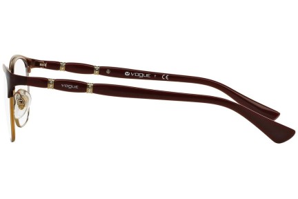 Okuliare Vogue Eyewear VO3987B 986 Squared Hnedé