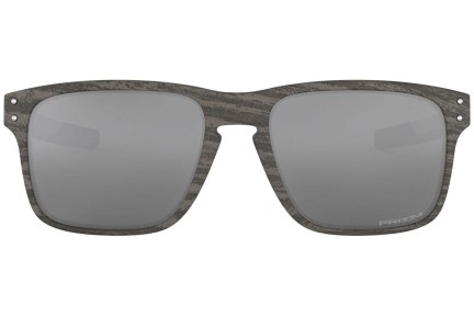 Slnečné okuliare Oakley Holbrook Mix Woodgrain Collection OO9384-04 PRIZM Obdĺžníkové Hnedé