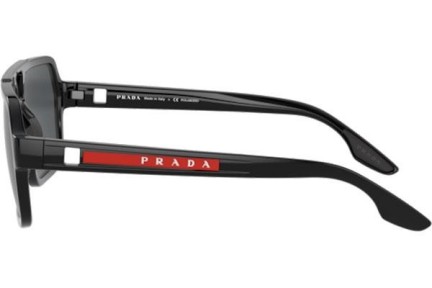 Slnečné okuliare Prada Linea Rossa PS01XS 1AB02G Polarized Obdĺžníkové Čierne