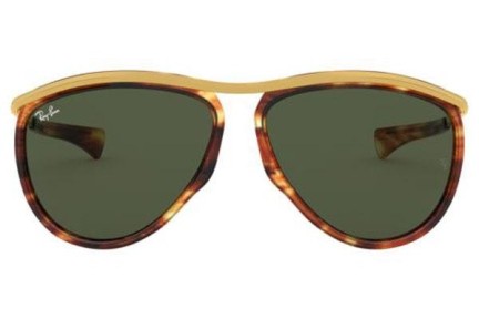 Slnečné okuliare Ray-Ban Olympian Aviator RB2219 954/31 Pilot Havana