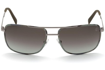 Slnečné okuliare Timberland TB9202 98R Polarized Squared Zelené