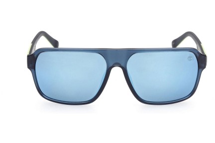 Slnečné okuliare Timberland TB9254 90D Polarized Obdĺžníkové Modré