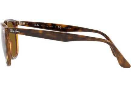 Slnečné okuliare Ray-Ban RB4362 710/83 Polarized Squared Havana