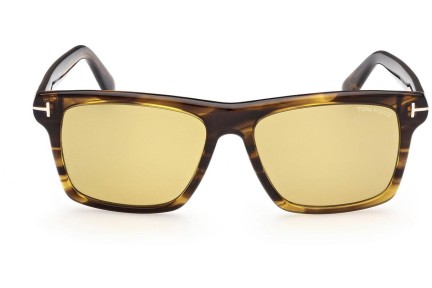 Slnečné okuliare Tom Ford FT0906 55E Squared Havana