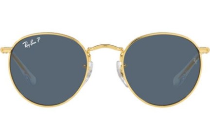 Slnečné okuliare Ray-Ban Junior Round Junior RJ9547S 286/2V Polarized Okrúhle Zlaté