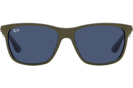 Slnečné okuliare Ray-Ban RB4181 657080 Squared Zelené