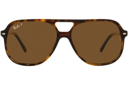 Slnečné okuliare Ray-Ban Bill RB2198 902/57 Polarized Squared Havana