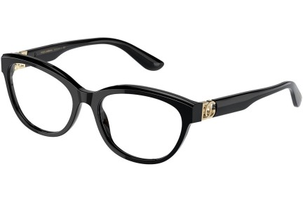 Okuliare Dolce & Gabbana DG3342 501 Cat Eye Čierne