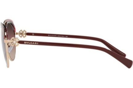 Slnečné okuliare Bvlgari BV6164B 2014E2 Pilot Ružové