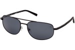 Slnečné okuliare Timberland TB9285 02D Polarized Obdĺžníkové Čierne