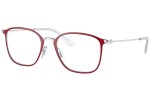 Okuliare Ray-Ban Junior RY1056 4081 Squared Červené