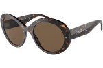 Slnečné okuliare Giorgio Armani AR8174 502673 Okrúhle Havana