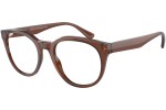 Okuliare Emporio Armani EA3207 5044 Okrúhle Hnedé